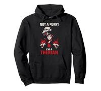 Therian Pride n'est pas un mignon loup à quatre pattes LGBTQ Sweat à Capuche
