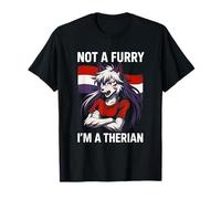 Therian Pride n'est pas un mignon loup à quatre pattes LGBTQ T-Shirt