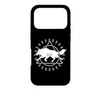 Therian Theta Delta Wolf Alpha Pack Renard en Fourrure Otherkin Coque pour iPhone 17 Pro