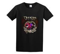 Therion 20Th Anniversary Show Live in Budapest Fashion T Shirt for Men Size XL