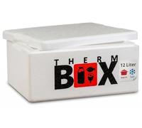 THERM BOX boîte en polystyrène 12W Dimensions intérieures: 33,5x23,5x15cm épaisseur de paroi: 3cm Volume: 12L boîte Isotherme glacière boîte de Maintien au Chaud réutilisable