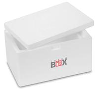Therm-Box boîte en polystyrène 1W, Intérieur: 19x10x8cm, Paroi: 3cm, Volume: 1,6L, Boîte thermiqu, Boîte réfrigérante - Réutilisable