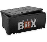 THERM BOX boîte en polystyrène 20BL Second Choix Dimensions intérieures: 45x25x17cm 20-litres boîte Isotherme boîte Isotherme boîte de Maintien au Chaud glacière conteneur Isotherme réutilisable
