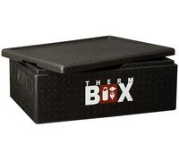 THERM BOX boîte en polystyrène B53 53-litres pour Caisse E2 boîte Isotherme boîte de Maintien au Chaud glacière Dimensions intérieures: 62,5x42,5x22cm réutilisable