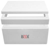 THERM-BOX Modularbox Boîte isotherme en polystyrène pour transport de gâteaux