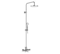 Therm colonne bd thermostatique p de dche ø 230 mm flexible douchette chromé - LAUFEN HF506567100600