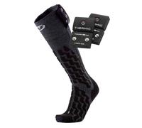 Therm-Ic - Powersock Set Heat Fusion Uni + S-Pack 1200 Black Grey - 45-47 - Chaussettes
