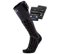 Therm-ic - Chaussettes chauffantes avec batteries - Set Heat Fusion Uni + S-1400B - Taille 35-38 - Noir Noir 35-38