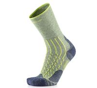 Therm-Ic - Outdoor Light Linen Crew - Chaussettes randonnée Lime / Navy - 39 - 41