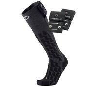 Therm-Ic - Powersock Set Heat Fusion Uni + S-Pack 700 Black Grey - 42-44 - Chaussettes de ski