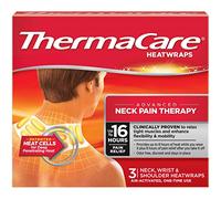ThermaCare Air-Activated Heatwraps, Neck, Wrist & Shoulder, 3 HeatWraps (Pack of 3) by Thermacare