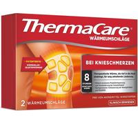ThermaCare contre les douleurs au genou, 2 pièces, ThermaCare patch genou contre l'ostéoarthrose & les tensions, marchandise originale d'Angelini Pharma Allemagne