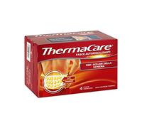 ThermaCare Dos 4 bandes chauffantes jetables à chaleur thérapeutique pour les douleurs du dos, 8 heures de chaleur constante