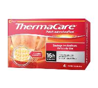 Thermacare Patch Auto-Chauffant Bas du Dos Boîte de 4