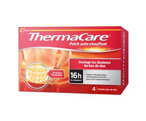Thermacare Patch Auto-Chauffant Bas du Dos - Boîte de 4 Pansement(S) pc(s)