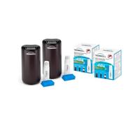 THERMACELL 2 Diffuseurs Anti Moustiques Moustiques Tigres - 20m² - Noir