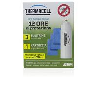 Thermacell 3 Plaquettes Insecticide + 1 Cartouche 985110 Protection 12 Heures