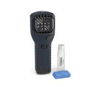 Thermacell Anti-moustiques Portable pour l'extérieur, Protection 21 m², Comprend Une Charge de 12 Heures + 3 Plaquettes, Bleu Nuit