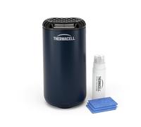 Thermacell - Bouclier Anti Moustiques - Diffuseur Extérieur sans Fil, Zone de Protection 20m² - Effet Rapide, Inodore - Recharge Incluse pour 12 Heures de Protection - Bleu
