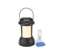 THERMACELL Lampe Anti-Moustiques et Moustiques Tigres - Extérieur, Jardin, Terrasse - sans Fil - Zone de Protection 20m² - Inodore - 3 Recharges Incluses pour 12h de Protection - Lanterne - Noir