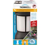 Thermacell Lanterne anti-moustiques sans plaquettes actives - Appareil innovant anti-moustiques au design moderne - Pour jardin, terrasse et camping - Avec éclairage ambiant - Noir