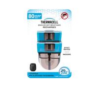 THERMACELL Recharge Liquide Anti Moustiques et Moustiques Tigres - Protection Efficace 29m² - Compatible avec Boucliers - Durée 80h - Inodore - 1 Pack 2 Unités