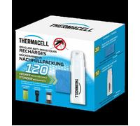 THERMACELL Recharge Anti Moustiques et Moustiques Tigres - Protection Efficace 20m²- Compatible avec Diffuseurs, Nomades et Lanternes - Durée 120h, 10 Cartouches Gaz + 30 plaquettes