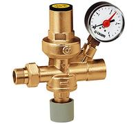 Caleffi Unité de remplissage auto 553140 1/2" robinet manuel/passoire/clapet anti-retour/manomètre