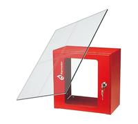 Thermador - Accessoires pour coffrets coupure gaz - Vitre de rechange 120x100 mm pour coffret sous verre dormant -