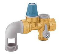 Thermador - Groupe de sécurité - THERMADOR Groupe sécurité NF CALEFFI inox - Coudé - 3/4" (20/27)
