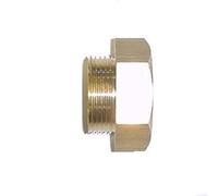 Thermador - Mamelon Laiton brut - Mâle / Femelle (L246) - Filetage 12/17 - Taraudage 20/27