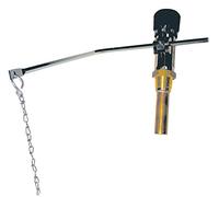 Thermador Régulateur de tirage R85 Calorstat, Chaînette 1,20 m, Mâle 20/27, Vertical/Horiz., Noir