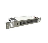 Thermador - Radiateurs plinthes eau chaude - Radiateur eau chaude inox SPACE SAVER plinthe 100mm pour 37m³ - Thermador