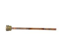Thermador - Thermomètre chauffage et doigts de gant - Doigt de gant cuivre Mâle 1/2" (15/21) - Longueur 197 mm - Ø7x8 -