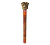 Thermador - Thermomètre chauffage et doigts de gant - Doigt de gant cuivre Mâle 1/2" (15/21) - Longueur 277 mm - Ø10x11 -