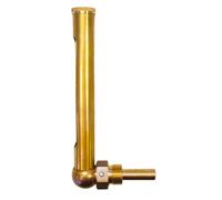 Thermador - Thermomètres - Thermomètre chauffage vertical équerre 0 à 130°C