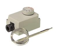 Thermador - Thermostat de sécurité plancher chauffant - Thermostat étanche IP54 pour chauffage et froid - réglage -35°C à +35° - Thermador