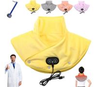 Thermaease Pro, Thermaease Pro Heating Pad, Portable USB Heatings Pads, with 3 Heat Levels Plus 3 Massage Modes & Auto-Off Timers, Heating Pad Usb (Yellow)