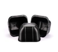 Thermahood - TH125 Lot de 10, Étanches à l'air, Cache Protection Spots Encastrés Performance Energétique, Étanches, noirs, 190 x 190 x 125mm