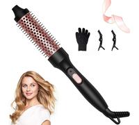 Thermal Brush 32Mm,Céramique Tourmaline Ionique Réglable Fer À Friser,Brosse Soufflante Chauffante One-Step Brosse Ronde,Brosse À Friser Brosse Lissante,Pour Créer Des Joli,Pas Un Sèchecheveux