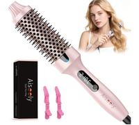 Thermal Brush Brosse Thermique,38MM Brosse Chauffante 3 en 1 Lonic,6 Réglages de Température (160℃-210℃),Brosse à Cheveux