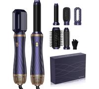Thermal Brush Kératine Brosse à air chaud Heat Brush 38Mm, Brosse thermique ronde, Hot Brush 120-200¿, Brosse thermique double tension, Ionique Lisse Briller Volume Peigne