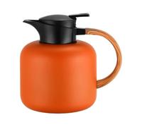 Thermal Coffee Carafe - 2L Vacuum Pot | Stainless Steel Hot Water Pitcher, Insulated Tea Kettle With Anti-Slip Handle For Home Office Party Restaurant Commercial Camping Beverage Dispenser