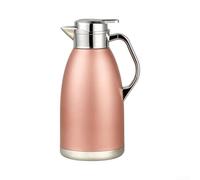 Thermal Coffee Carafe 68oz Double-Wall Vacuum Insulated(Pink) | Double-wall vacuum, 36h temp retention, seals taste aroma, 68oz capacity, hot cold drinks