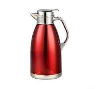 Thermal Coffee Carafe 68oz Double-Wall Vacuum Insulated(Red) | Double-wall vacuum, 36h temp retention, seals taste aroma, 68oz capacity, hot cold drinks