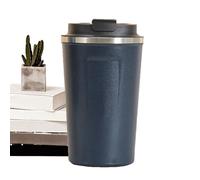 Thermal Cup, Stainless Steel Insulated Coffee Mug with Lid, Reusable Portable Drinking Jug, Keeps Beverages Hot or Cold, Ideal for Home, School, Workplace, Studio, Travel Use