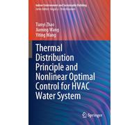 Thermal Distribution Principle and Nonlinear Optimal Control for HVAC Water System