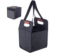 Thermal Drink Tote - Six Compartment Insulated Holder With Strengthened Handles And Spill Resistant intérieur, Foldable Cup Container With Dividers | Commercial Quality Portable Organizer For Catering