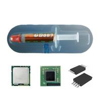 Thermal Grease Set, Silicone Conductive Paste Kit, For CPU Computer Use, With Syringe Tube Application Design Feature, Electronic Component Cooling System Compound, Printer Heat Transfer Performance A