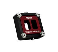 Thermal Grizzly Delid-Die-Mate Ryzen 7000 : Outil d'extraction IHS CPU AMD, Aluminium, 70x74x198mm, Noir/Rouge, réf. TG-DDM-R7000-R